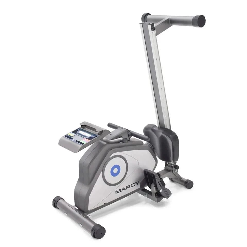Marcy exercise bike on a white background